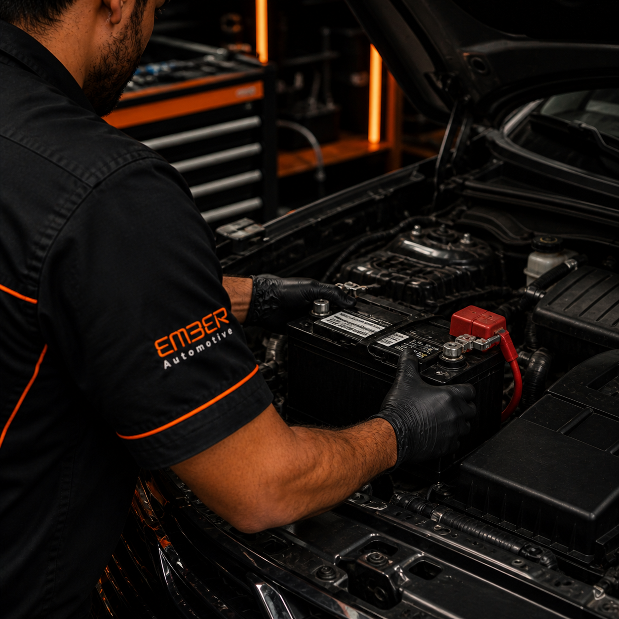 Ember Automotive — professional car service and repair workshop Dubai Investment Park